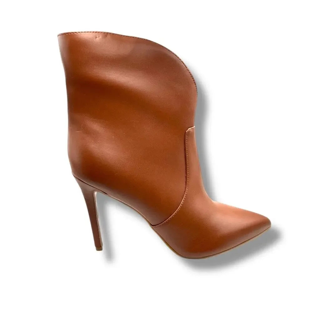 Nine West Brown Tolate Ankle Boots 8.5 - Picture 1 of 7